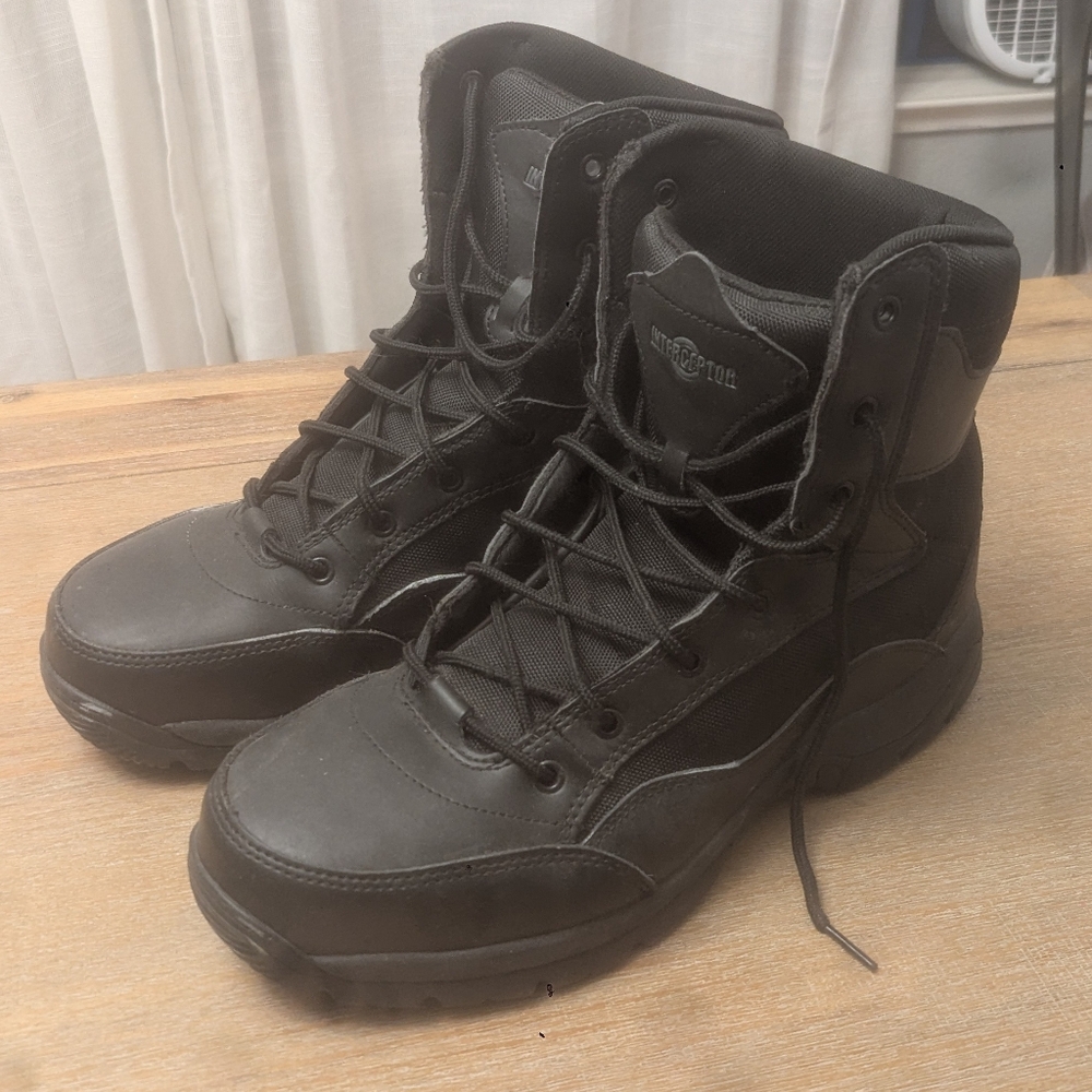 Men's Black Tactical Combat Boots